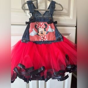 Toddler Minnie Mouse Tutu Dress Size 2T